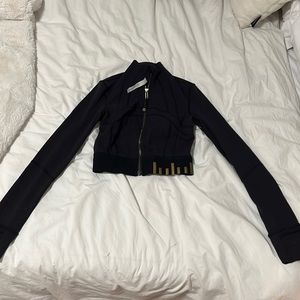 Lululemon cropped zip up jacket